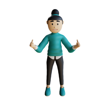 Businesswoman  3D Icon