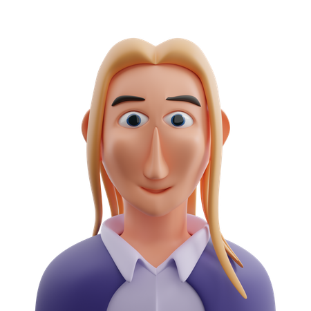 Businesswoman Avatar  3D Icon