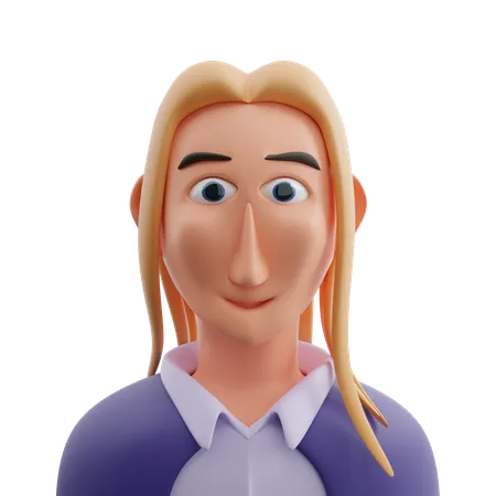 Businesswoman Avatar  3D Icon