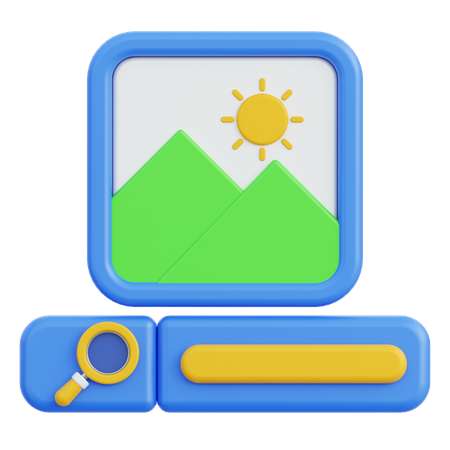 Buscar  3D Icon