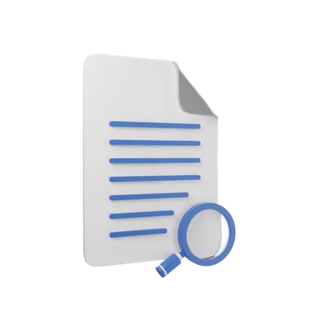 Búsqueda de archivos  3D Icon