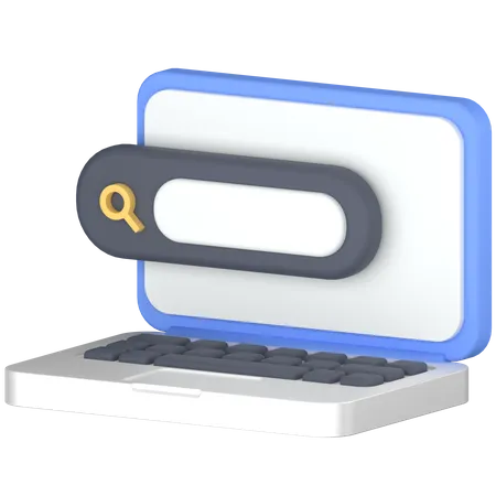 Búsqueda de escritorio  3D Icon