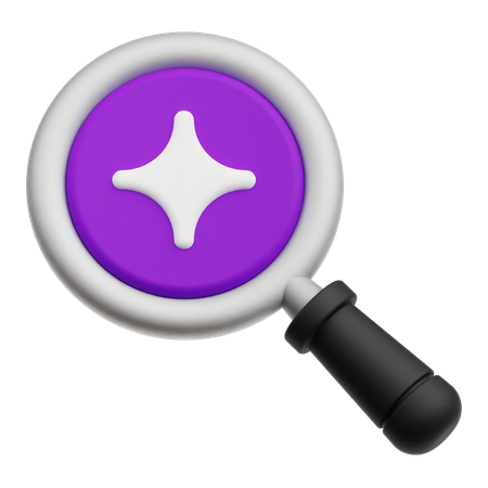 Búsqueda ai  3D Icon