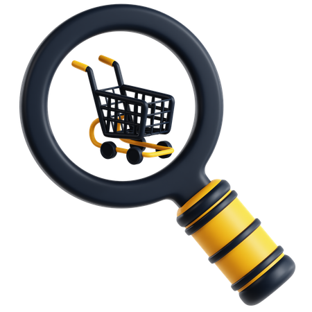 Búsqueda de Producto  3D Icon