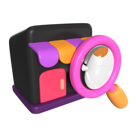 Búsqueda de Producto  3D Icon