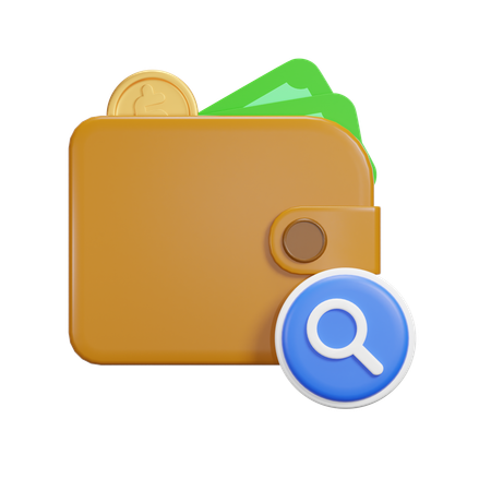 Buscar pago  3D Icon