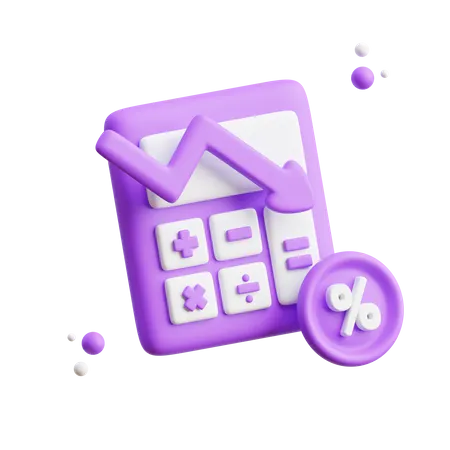 Bussines Loss  3D Icon