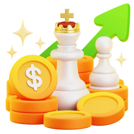 Bussiness Strategy 3D Icon