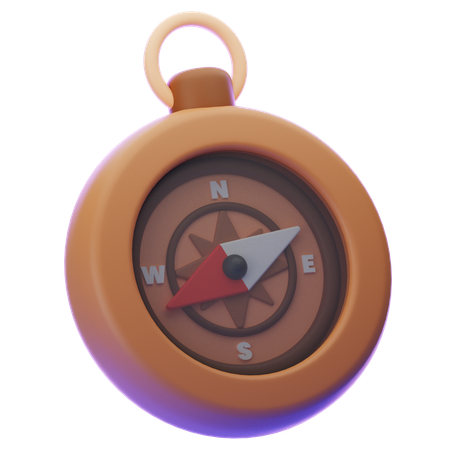 Bússola  3D Icon