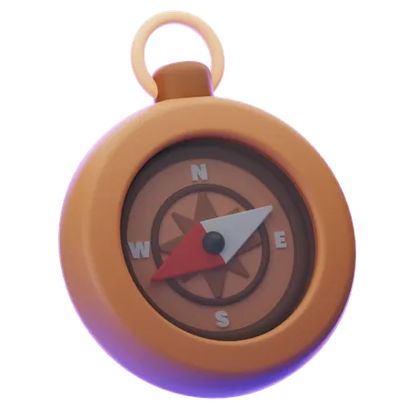 Bússola  3D Icon