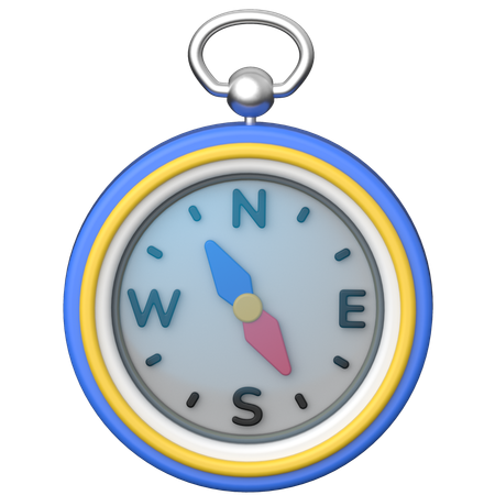 Bússola  3D Icon