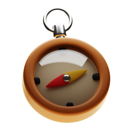 Bússola  3D Icon