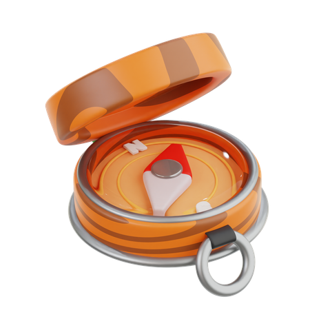 Bússola  3D Icon