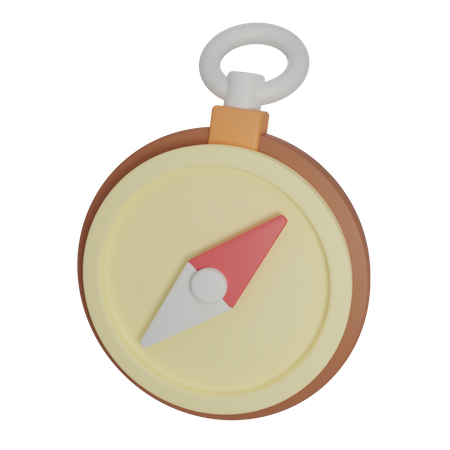 Bússola  3D Icon