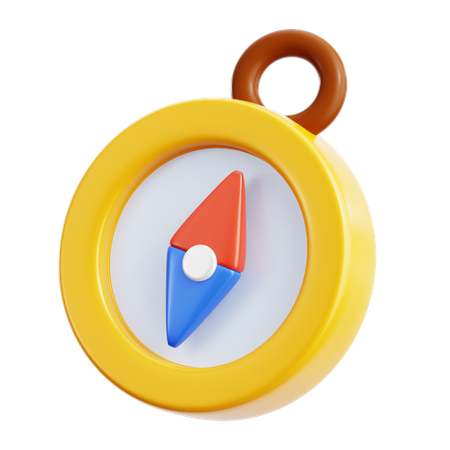 Bússola  3D Icon