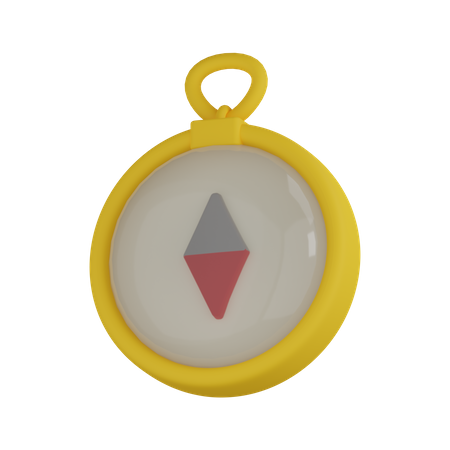 Bússola  3D Icon