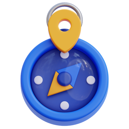 Bússola  3D Icon