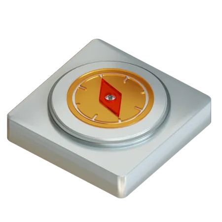 Bússola  3D Icon