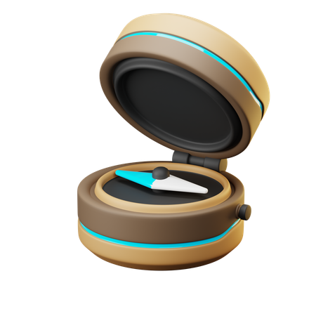 Navegador de bússola  3D Icon