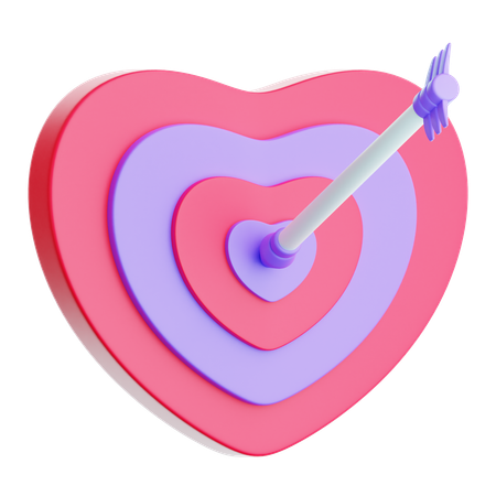 Objectif d'amour  3D Icon