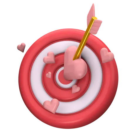 Objectif d'amour  3D Icon