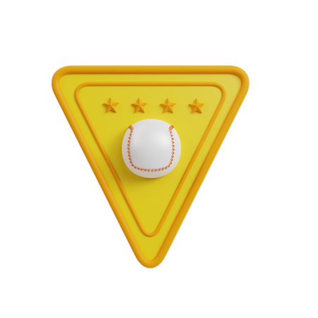 But de baseball  3D Icon