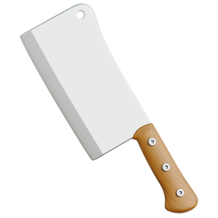 Butcher Knife  3D Icon