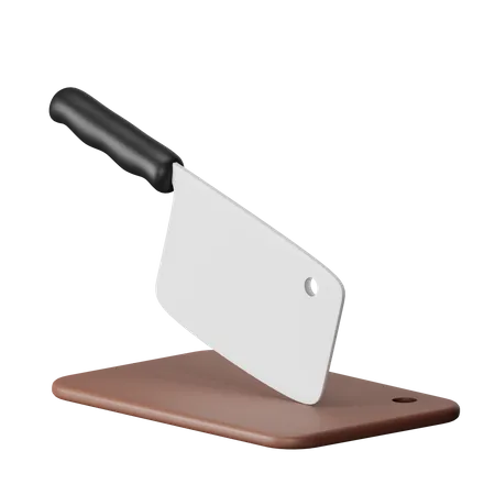 Butcher Knife  3D Icon