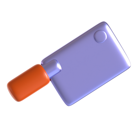 Butcher Knife  3D Icon