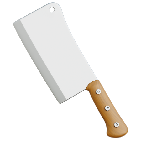 Butcher Knife  3D Icon