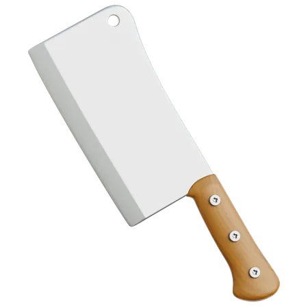 Butcher Knife  3D Icon