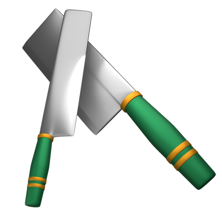 Butcher Knife  3D Icon