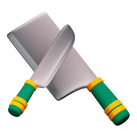 Butcher Knife  3D Icon