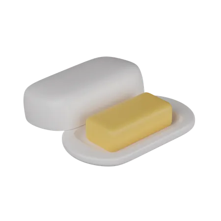 Butter  3D Icon