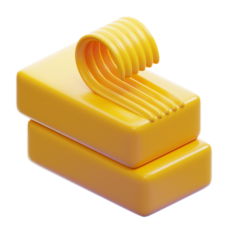Butter  3D Icon