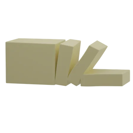 Butter  3D Icon