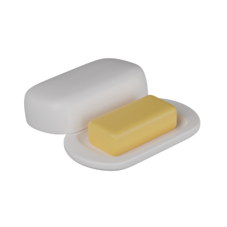 Butter  3D Icon