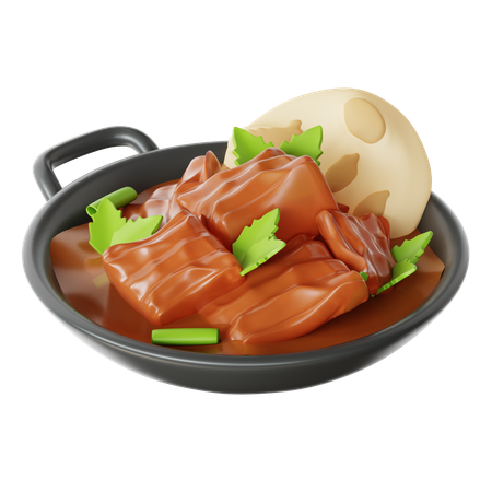 Butter chicken  3D Icon