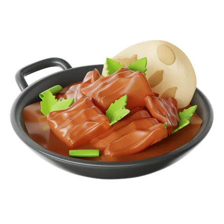 Butter chicken  3D Icon