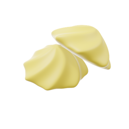 バタークッキー  3D Icon