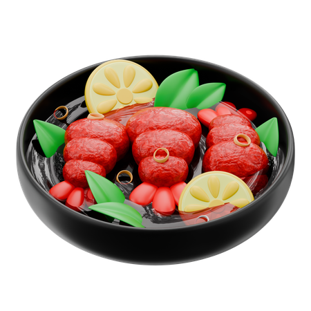 Butter Lobster  3D Icon