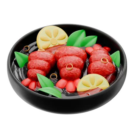 Butter Lobster  3D Icon