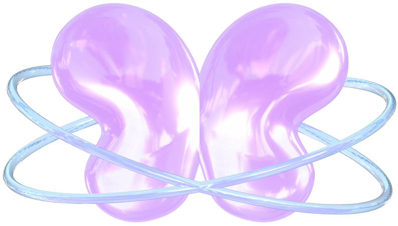 Butter with rings  3D Icon