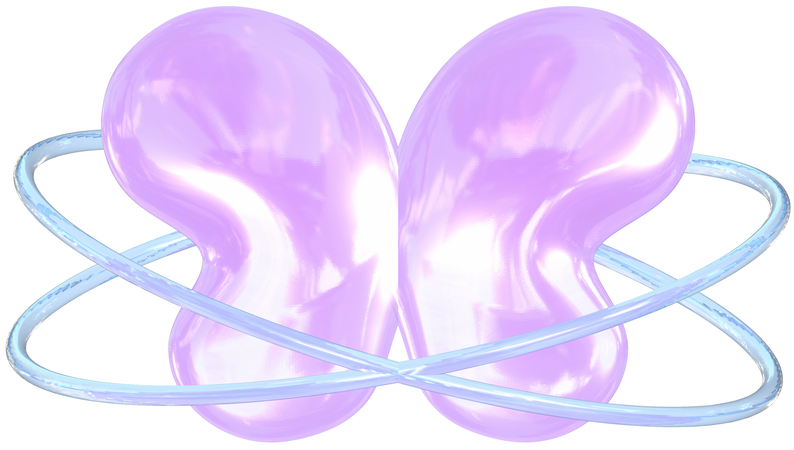 Butter with rings  3D Icon
