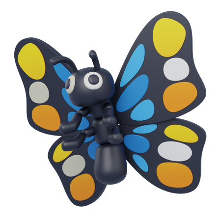 Butterfly  3D Icon