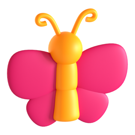 Butterfly  3D Icon