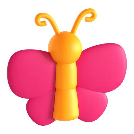 Butterfly  3D Icon