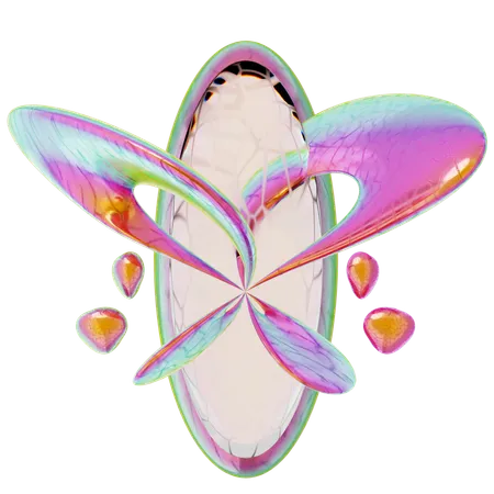 Butterfly  3D Icon