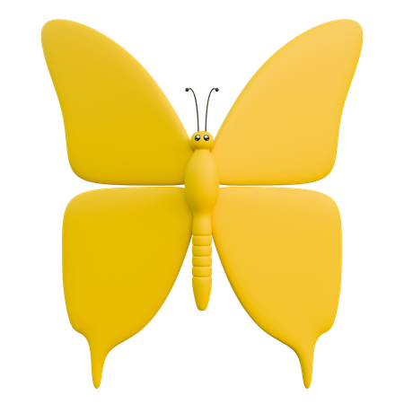 Butterfly  3D Icon