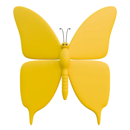 Butterfly  3D Icon